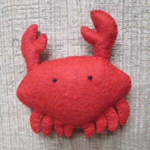 Felt and Soul - rák gyapjúfilc figura